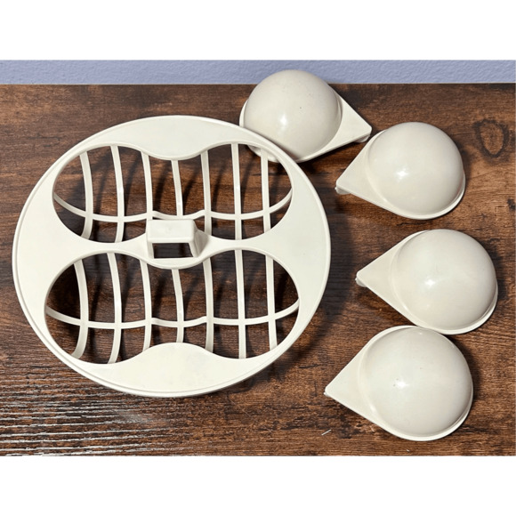 Vintage Micromeals Poached Egg Cooker w/ Original Instructions - Picture 4 of 7